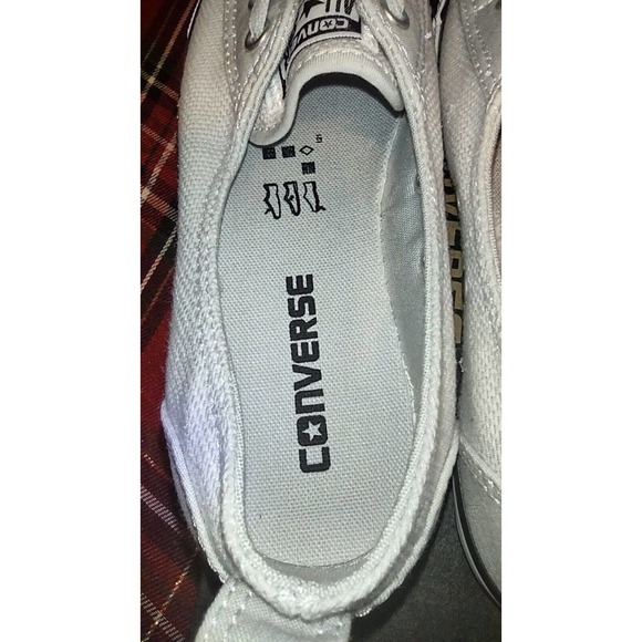 Converse Shoes Womens 5.5 Chuck Taylor All Star Ballet Gray Canvas Lace Up... - Picture 5 of 11